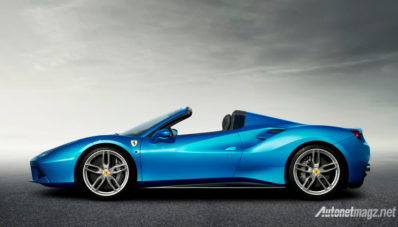 Ferrari 488 Spider, Kuda Pacu Turbo Italia Kini Hadir Dengan Atap Terbuka Ferrari 488 Spider, Kuda Pacu Turbo Italia Kini Hadir Dengan Atap Terbuka