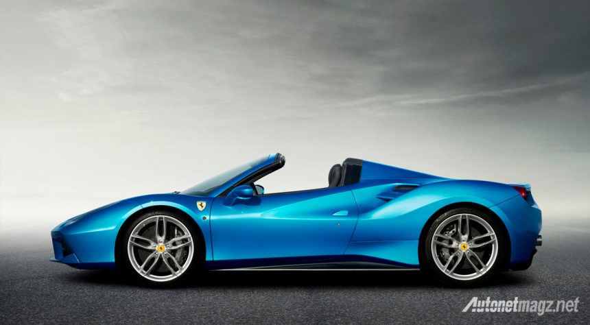 Ferrari 488 Spider, Kuda Pacu Turbo Italia Kini Hadir Dengan Atap Terbuka Ferrari 488 Spider, Kuda Pacu Turbo Italia Kini Hadir Dengan Atap Terbuka