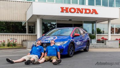 Selama 25 Hari Jelajahi Eropa, Honda Civic Tourer Diesel Catat Rekor Dunia Guiness untuk Konsumsi BBM Teririt Selama 25 Hari Jelajahi Eropa, Honda Civic Tourer Diesel Catat Rekor Dunia Guiness untuk Konsumsi BBM Teririt