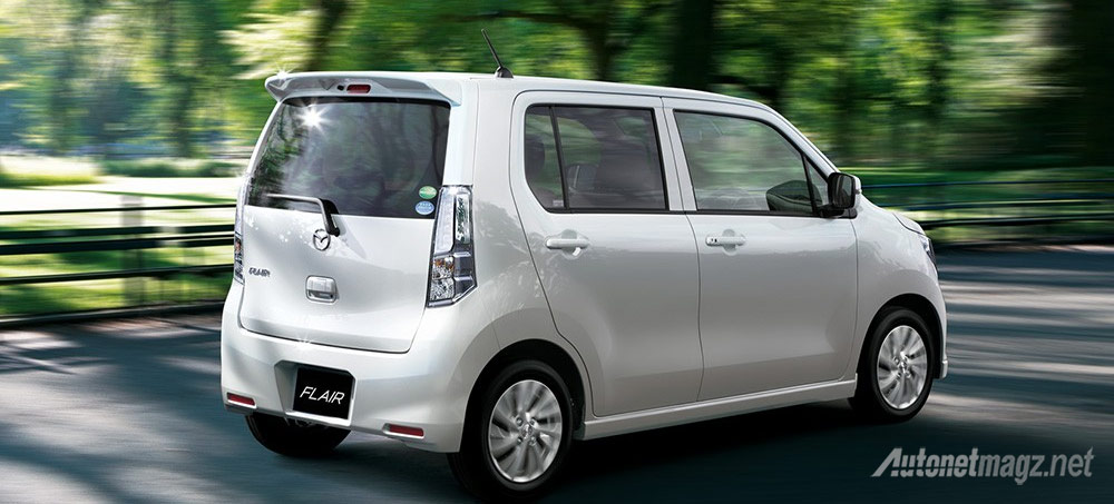 Berita, mazda-flair-belakang: Inilah Mazda Flair, Kei Car Kembaran Suzuki Wagon R Stingray di Jepang