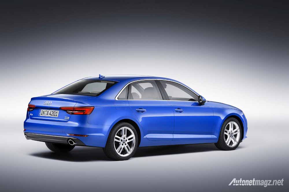 Audi, new-audi-a4-2015-rear: Audi A4 2015 Semakin Matang Dari Segi Teknologi Dan Efisiensi