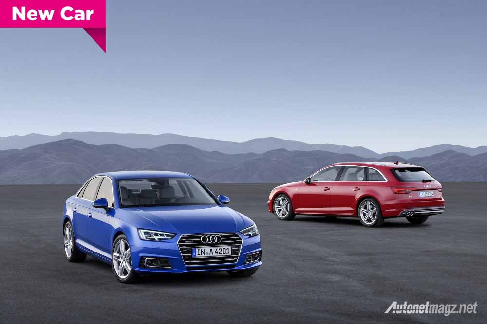 Audi, new-audi-a4-2015-saloon-and-avant-cover: Audi A4 2015 Semakin Matang Dari Segi Teknologi Dan Efisiensi