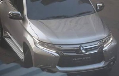 Berita, spy shot mitsubishi all new pajero sport depan: Nah, All New Mitsubishi Pajero Sport Tertangkap Basah Sedang Shooting di Jalanan!