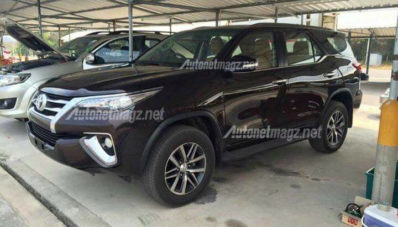 Aha, Ini Dia Foto Asli Eksterior dan Interior Toyota Fortuner 2015 Baru Tanpa Penyamaran!