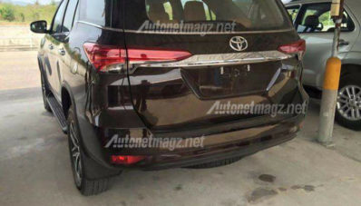 Aha, Ini Dia Foto Asli Eksterior dan Interior Toyota Fortuner 2015 Baru Tanpa Penyamaran!