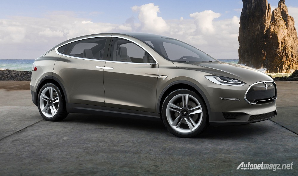 Berita, tesla-model-x-front: Tesla Model X Siap Menjadi Pundi-Pundi Uang Tesla Akhir Tahun 2015