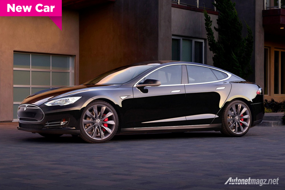 Berita, tesla-models-s-p90d-side-cover: Tesla P85D Sudah Wow? Masih Ada Tesla Model S P90D 762 HP Dengan ‘Ludicrous’ Speed