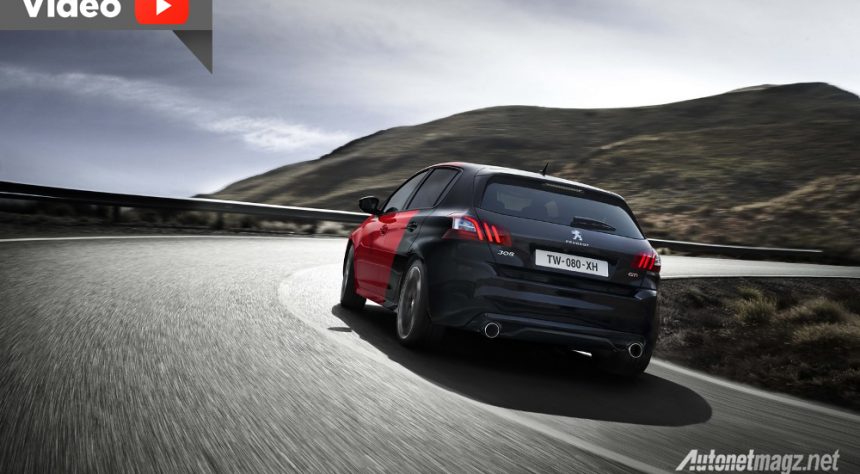 Video Teaser Peugeot 308 GTi 270 HP, Tampilkan Suara Merdu Knalpotnya
