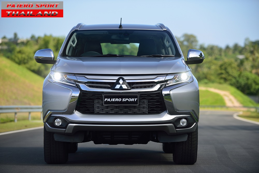 International, All New Pajero Sport 2015 Front Face: Ini Foto Lengkap All New Pajero Sport 2015 + First Impression Review