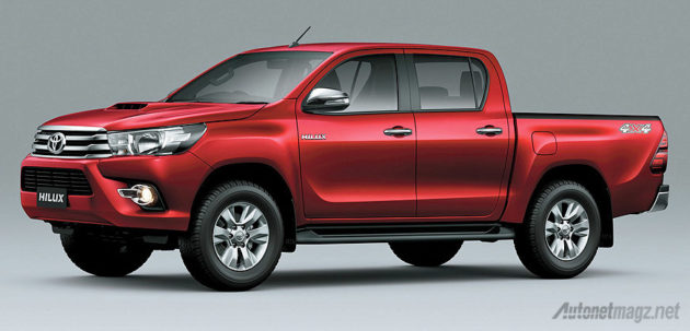 Fitur All New Toyota Hilux double cabin baru