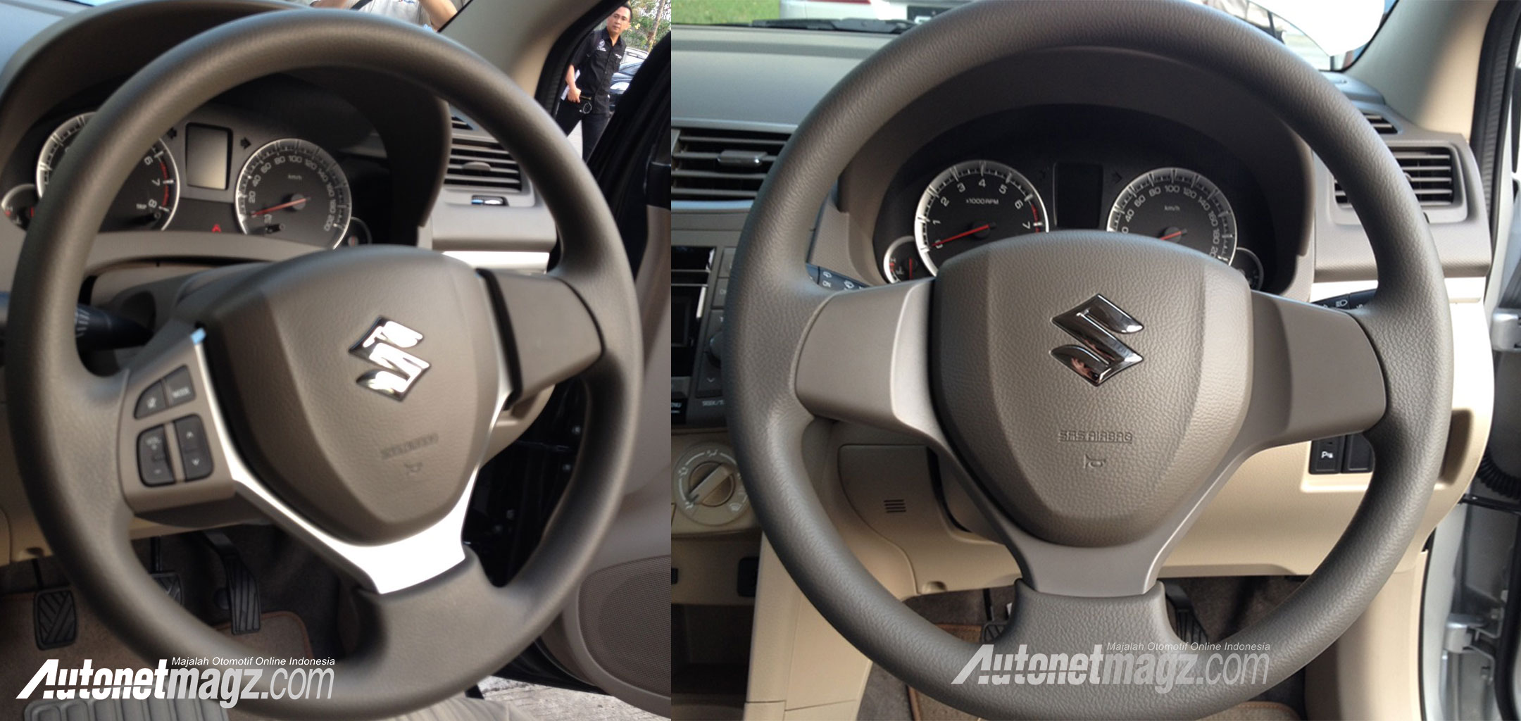 Berita, Setir-New-Suzuki-Ertiga-Facelift-2015: First Impression Review Suzuki Ertiga Facelift 2015