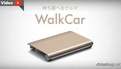 Produsen Jepang Ciptakan Kendaraan Elektrik Terkecil di Dunia, Bentuknya Mirip Papan Talenan Produsen Jepang Ciptakan Kendaraan Elektrik Terkecil di Dunia, Bentuknya Mirip Papan Talenan