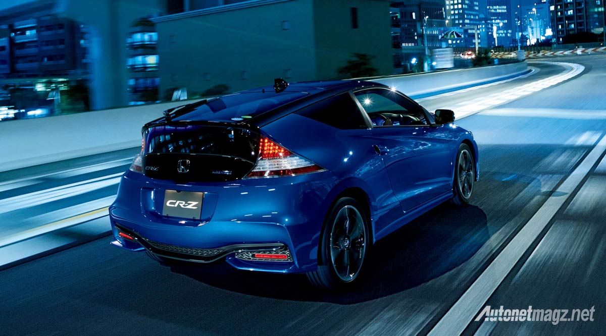 Berita, honda-cr-z-facelift-rear: Honda CR-Z Facelift Bawa Sejumlah Fitur Baru, Mesin Masih Sama Tanpa Ubahan