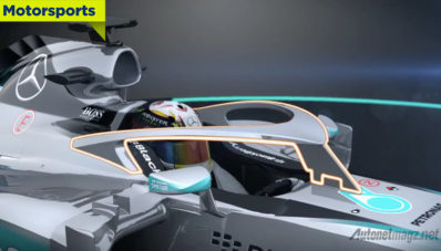 Tingkatkan Safety, Mercedes Benz Tawarkan Konsep Kokpit Halo-Style Untuk Melindungi Pembalap