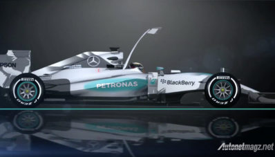 Tingkatkan Safety, Mercedes Benz Tawarkan Konsep Kokpit Halo-Style Untuk Melindungi Pembalap