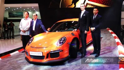 Porsche 911 GT3 RS dan Cayman GT4 Resmi Dirilis di GIIAS 2015