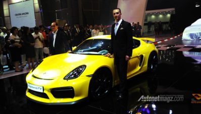 Porsche 911 GT3 RS dan Cayman GT4 Resmi Dirilis di GIIAS 2015