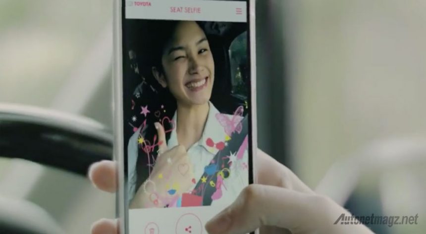 Toyota Luncurkan Seat Selfie App Untuk Gadget, Saatnya Selfie Sambil Kampanyekan Keselamatan Berkendara!