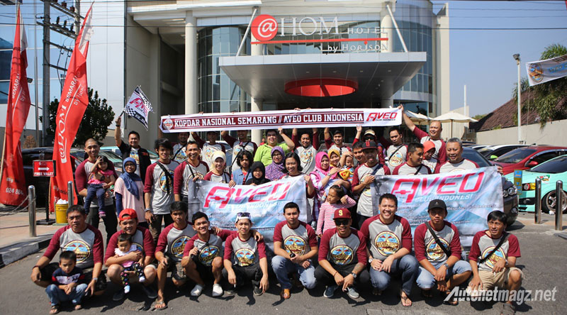 Berita, aveo-club-indonesia: Komunitas Aveo Club Indonesia Touring ke Semarang, Chevrolet Indonesia Beri Dukungan Penuh
