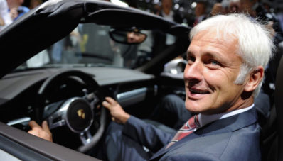 CEO Porsche, Matthias Müller Resmi Menjabat Sebagai CEO Baru Volkswagen