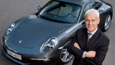 CEO Porsche, Matthias Müller Resmi Menjabat Sebagai CEO Baru Volkswagen