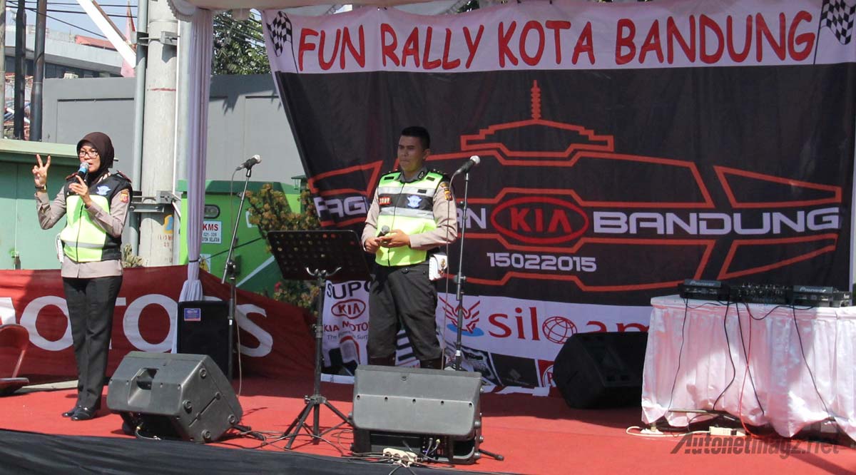 Berita, kia-fun-rally-bandung-instruksi-dari-polisi: KIA Fun Rally Bandung Kumpulkan Pengguna Mobil KIA di Jawa Barat