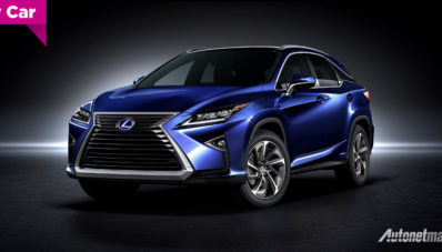 Tampilan Terbaru Lexus RX, Lebih Tajam Dibanding Saudaranya Toyota Harrier