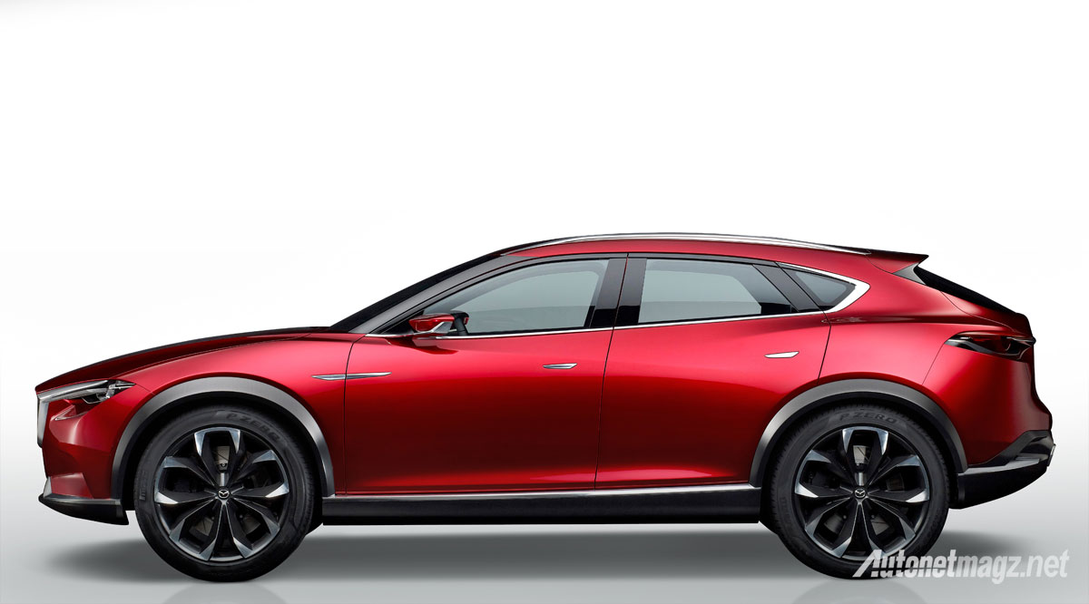 Berita, mazda-koeru-side: Mazda Koeru Concept, Apakah Besok CX-5 Bakal Berpenampilan Seperti Ini?