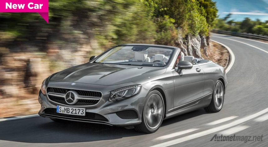 Mercedes Benz S Class Cabriolet Akhirnya Dirilis : Top Down, Level Up Mercedes Benz S Class Cabriolet Akhirnya Dirilis : Top Down, Level Up