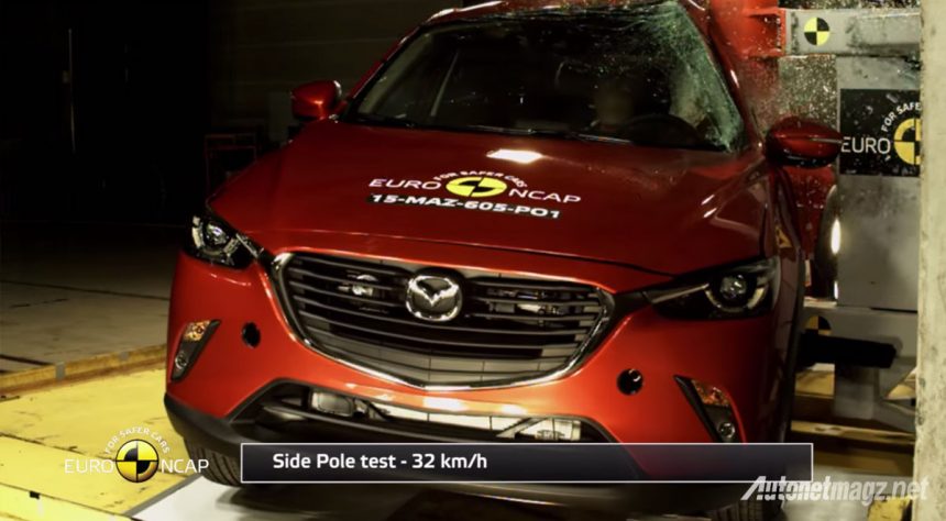 Euro NCAP Sudah Rilis Hasil Uji Tabrak Mazda CX-3, Total Nilainya 4 Bintang