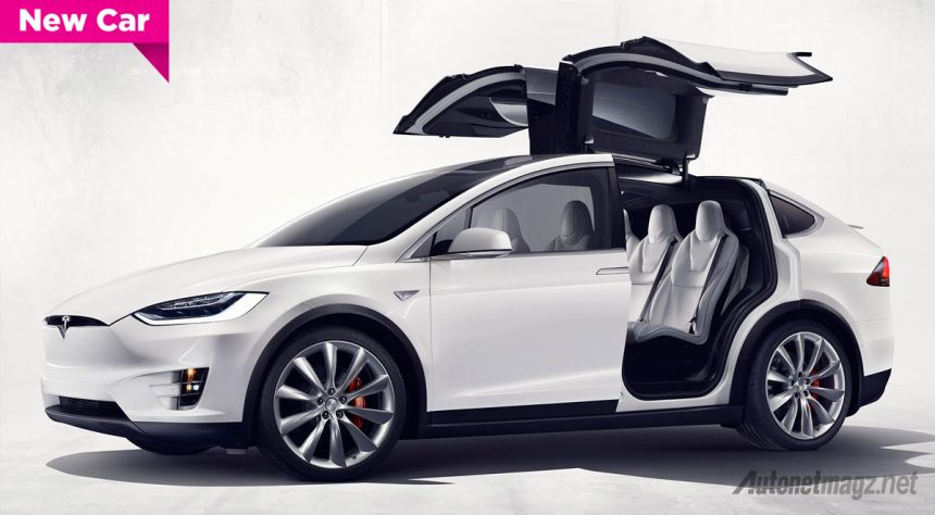 Tesla Model X Diperkenalkan, 0-100 Kpj Hanya 3.2 Detik dan Dapat Jalan Sejauh 413 km Tesla Model X Diperkenalkan, 0-100 Kpj Hanya 3.2 Detik dan Dapat Jalan Sejauh 413 km