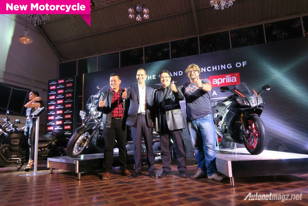 Aprilia, Aprilia-Motoguzzi-Launching-indonesia: Aprilia dan Moto Guzzi Akhirnya Resmi Masuk Pasar Indonesia