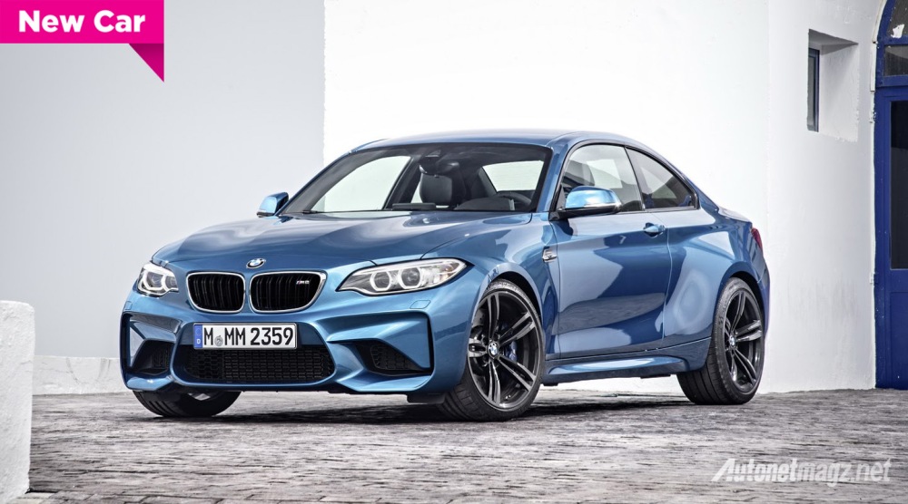 BMW, BMW-M2-Coupe-front: BMW M2 Tampil Dengan Kegantengan Tidak Kalah Dengan M4, Plus Kompak!