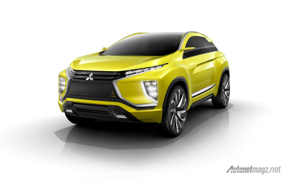 Mobil Baru, Mitsubishi-eX-Concept-front: Mitsubishi eX Concept Tampil Sebagai Preview Compact SUV Listrik di Tokyo Motor Show 2015