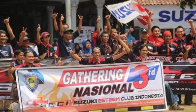 Suzuki Esteem Club Indonesia Rayakan Ultah ke-4 Sekaligus Gathering Nasional di Pekalongan Suzuki Esteem Club Indonesia Rayakan Ultah ke-4 Sekaligus Gathering Nasional di Pekalongan