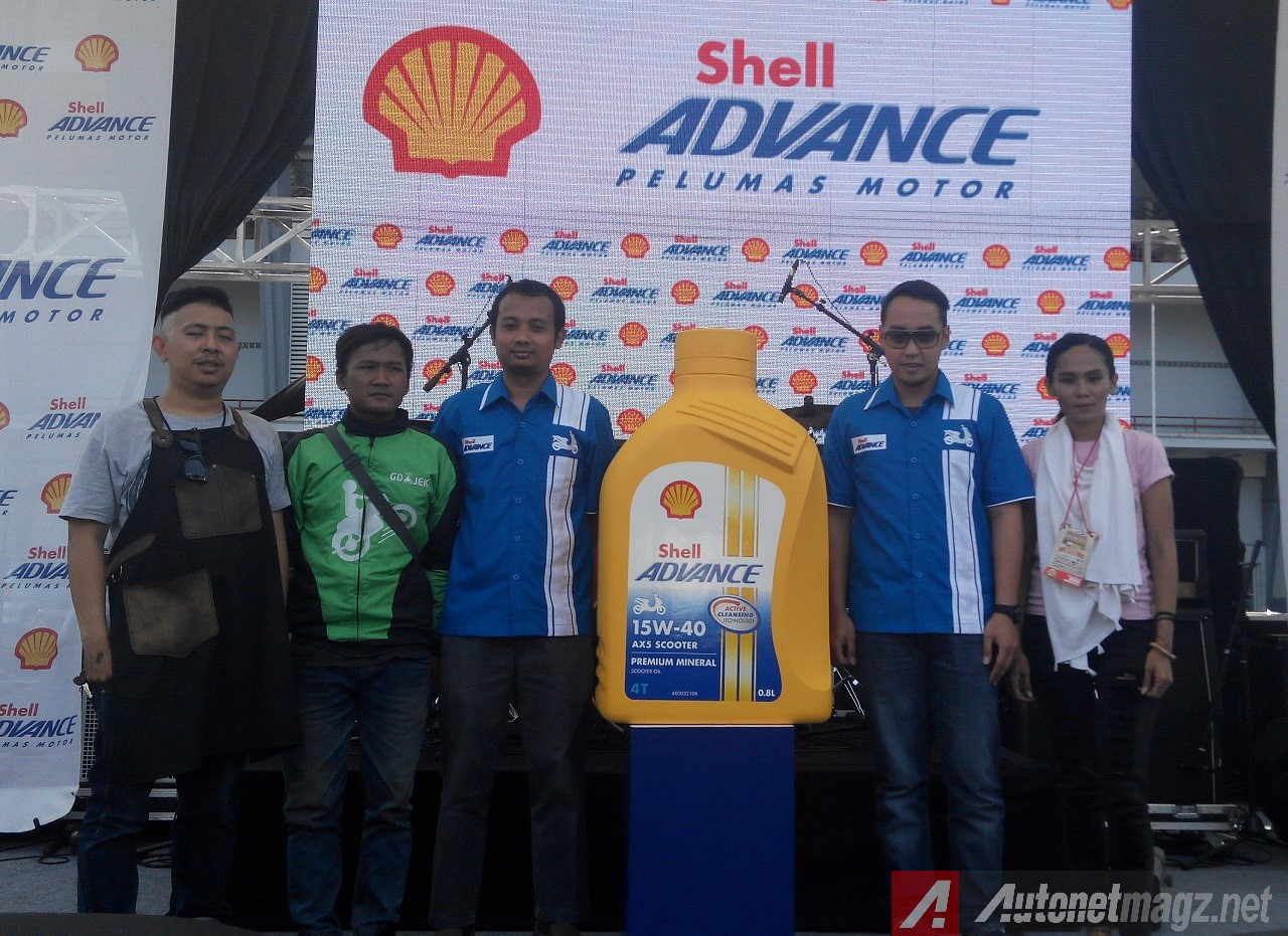 Berita, Shell-Advance-AX5-Launching: Shell Memperkenalkan Shell Advance AX5, Pelumas Mesin Yang Didesain Khusus Untuk Skuter Matik!