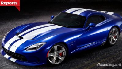 Penjualan Loyo, Muscle Car Dodge Viper Bakal Disuntik Mati Tahun 2017