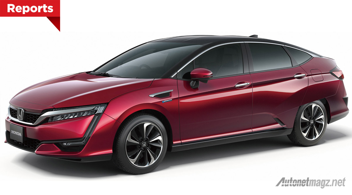 Berita, honda-fcv-concept: Honda Siap Pajang Mobil Hidrogen Penjegal Toyota Mirai dan Kendaraan Keren Lain di TMS 2015