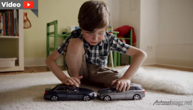 Iklan Unik Sistem Keselamatan Mercedes Benz Andalkan Mobil Mainan Yang Tidak Bisa Ditabrakkan!