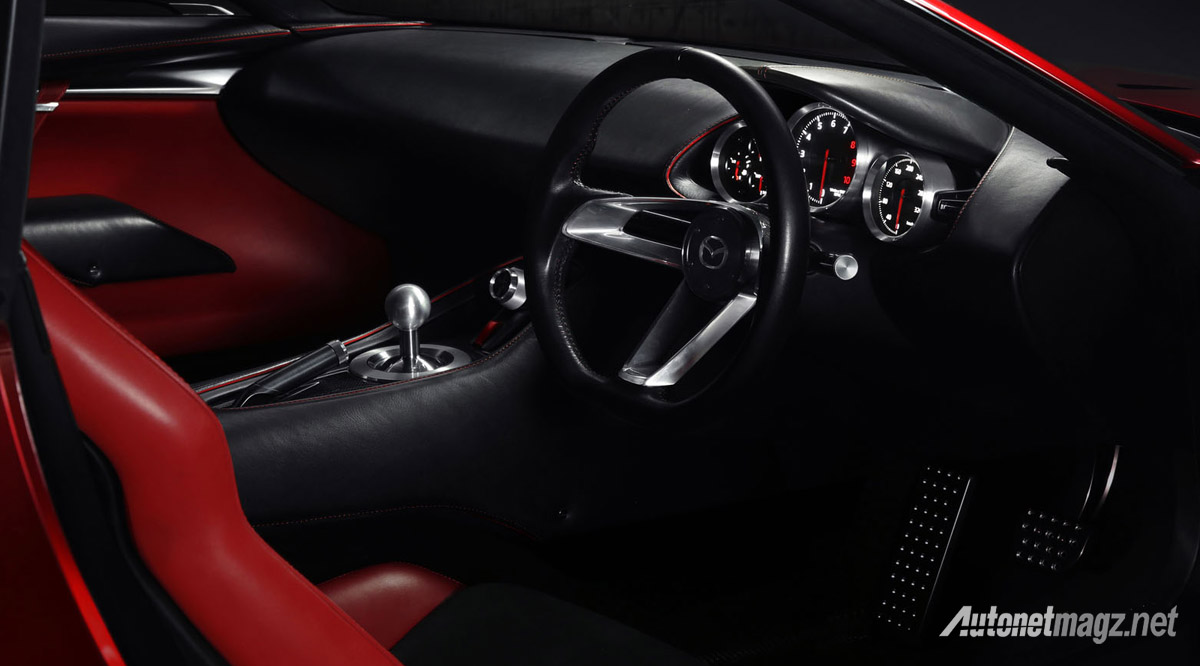 Berita, mazda rx vision interior: Ini Dia Mazda RX-Vision, Calon Reinkarnasi Mobil Sport Rotary Mazda Bermesin SkyActiv-R!