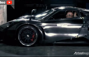 Yuk, Simak Video Tes Tabrak Supercar Pagani Huayra!