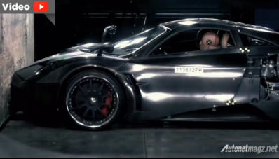Yuk, Simak Video Tes Tabrak Supercar Pagani Huayra! Yuk, Simak Video Tes Tabrak Supercar Pagani Huayra!