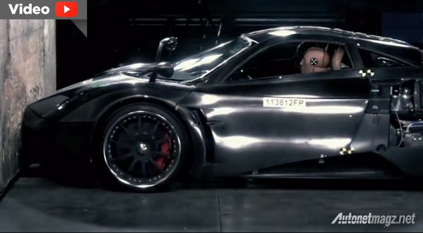 Yuk, Simak Video Tes Tabrak Supercar Pagani Huayra! Yuk, Simak Video Tes Tabrak Supercar Pagani Huayra!