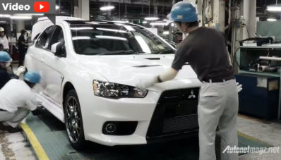 Yuk, Simak Video Perpisahan Bagaimana Mitsubishi Lancer Evolution X Final Edition Diproduksi