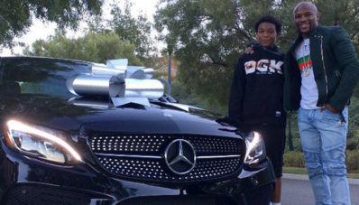 Beuh, Floyd Mayweather Berikan C450AMG Untuk Anaknya di Ulang Tahun ke-16