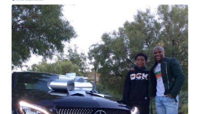 Beuh, Floyd Mayweather Berikan C450AMG Untuk Anaknya di Ulang Tahun ke-16