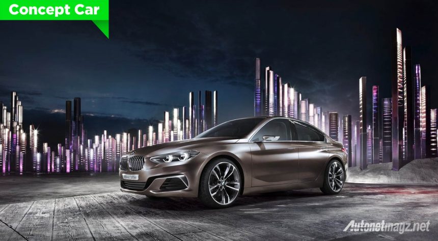 BMW Umumkan Konsep Compact Sedan, Coba Saingi Mercedes Benz CLA Class Dengan Penggerak Roda Depan