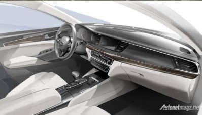 Sketsa KIA Cadenza Generasi Berikutnya Dirilis, Janjikan Material Berkualitas dan Mesin 293 HP