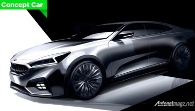 Sketsa KIA Cadenza Generasi Berikutnya Dirilis, Janjikan Material Berkualitas dan Mesin 293 HP