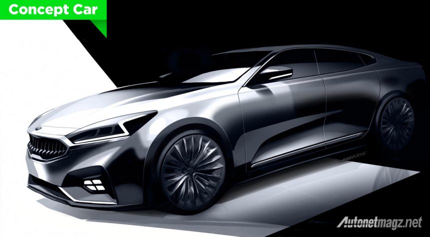 Sketsa KIA Cadenza Generasi Berikutnya Dirilis, Janjikan Material Berkualitas dan Mesin 293 HP